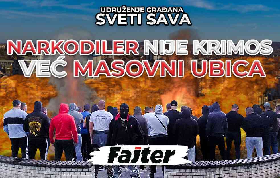 NARKODILER NIJE TEK KRIMINALAC, VEĆ MASOVNI UBICA: UDRUŽENJE <span style='color:red;'><b>SVETI SAVA</b></span> (VIDEO)